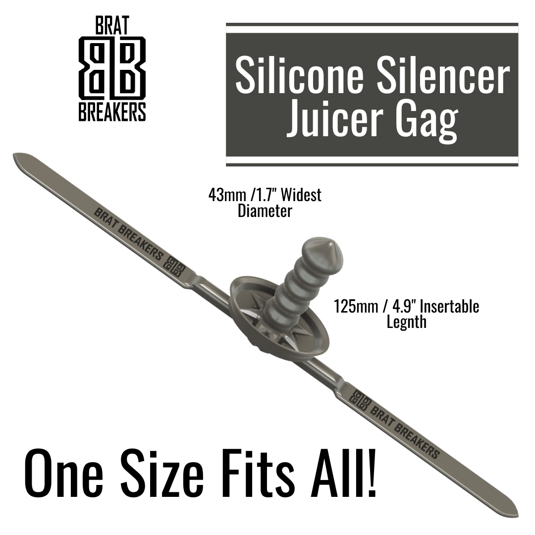 Silicone Silencer - Ride-On Juicer Gag