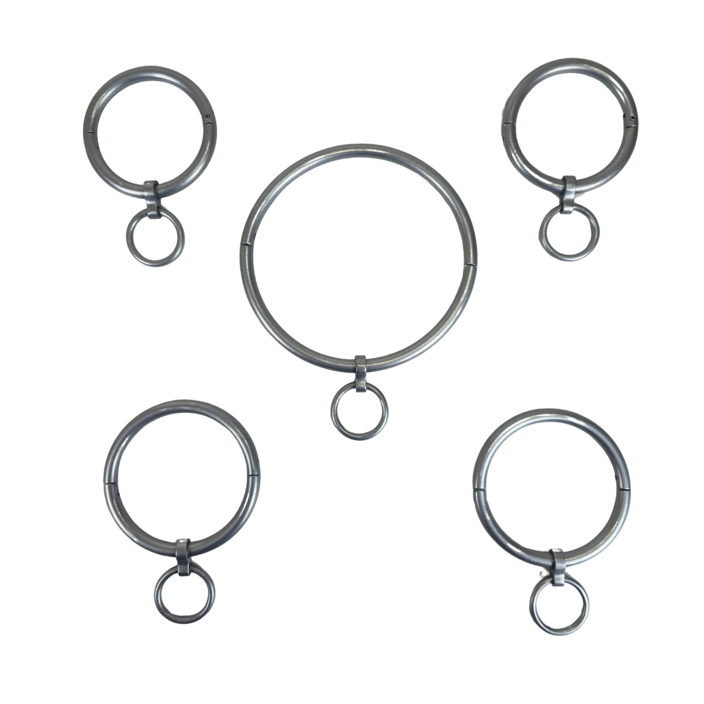 Stainless Steel Collar And Cuff Set