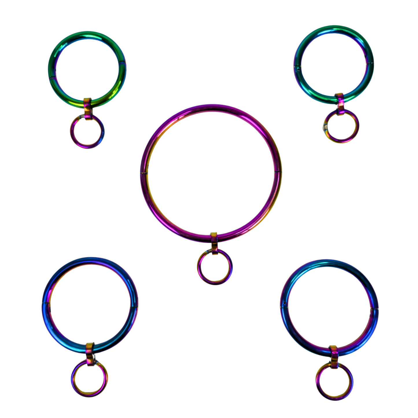 Stainless Steel Collar And Cuff Set