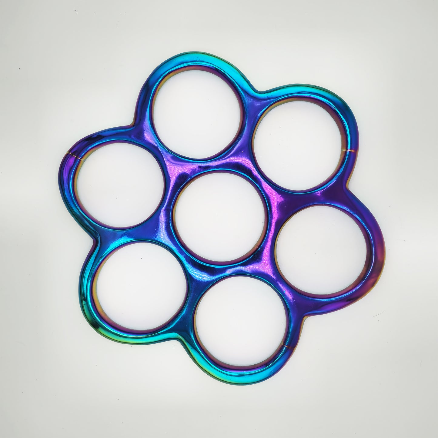 Brat Breakers Shibari Ring Honeycomb Rainbow