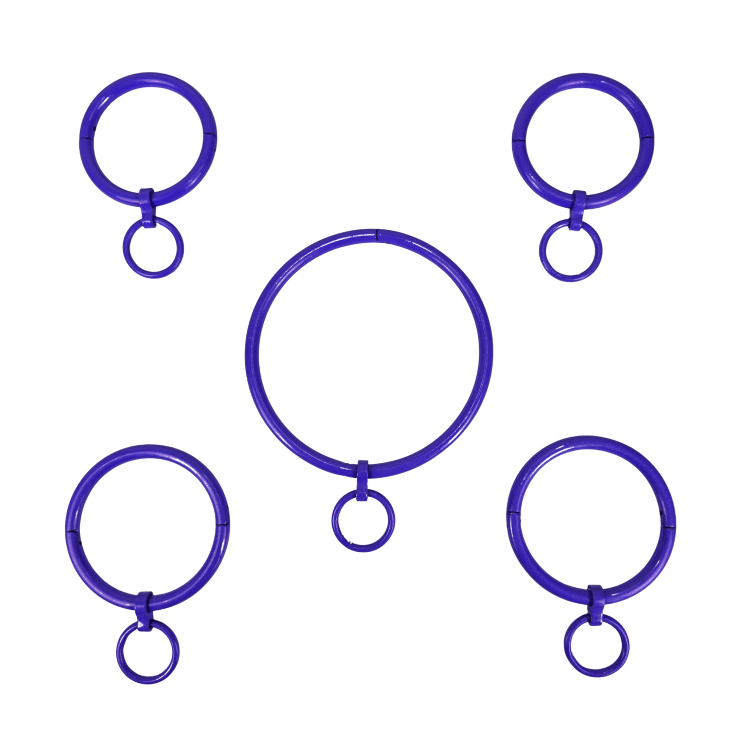 Stainless Steel Collar And Cuff Set