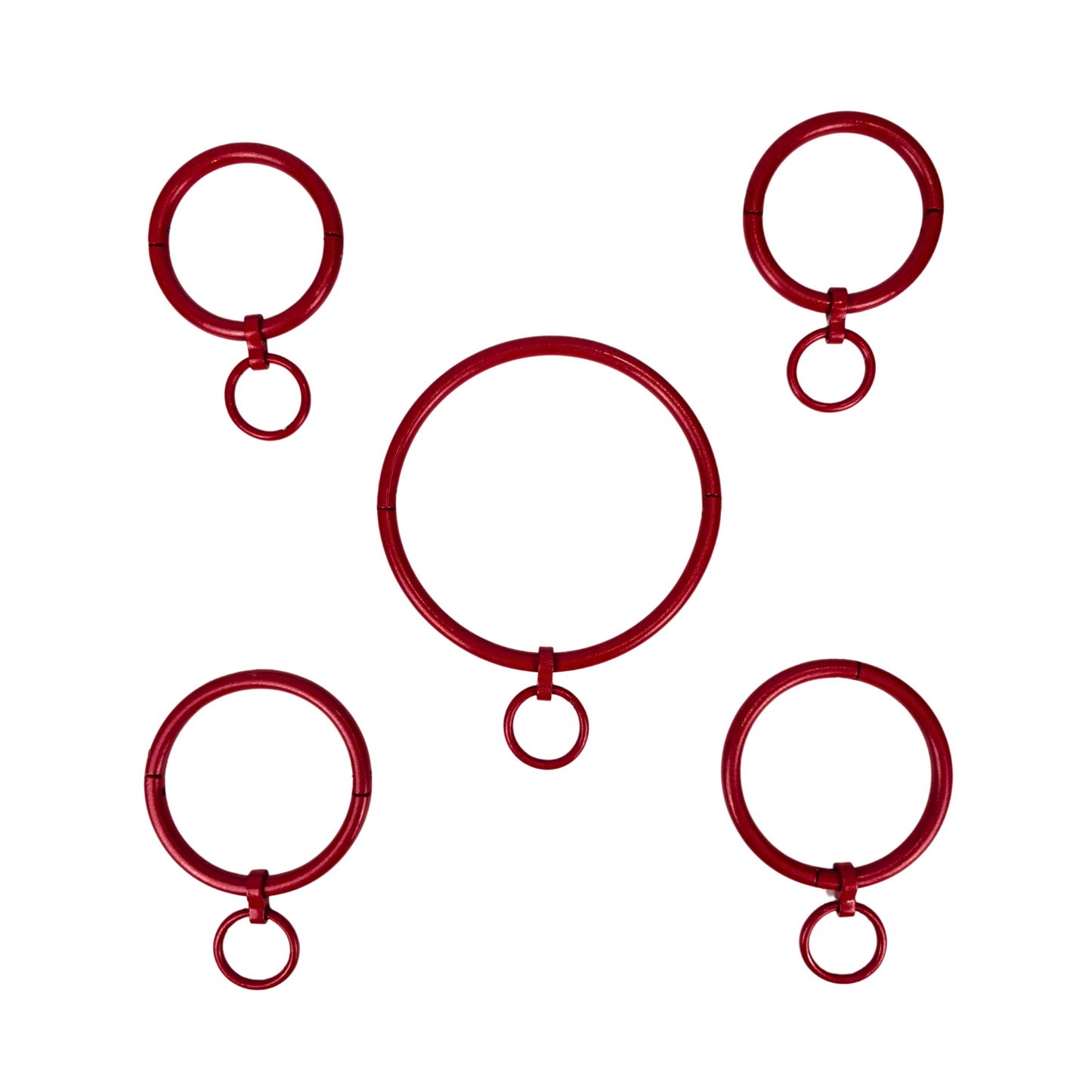 Stainless Steel Collar And Cuff Set