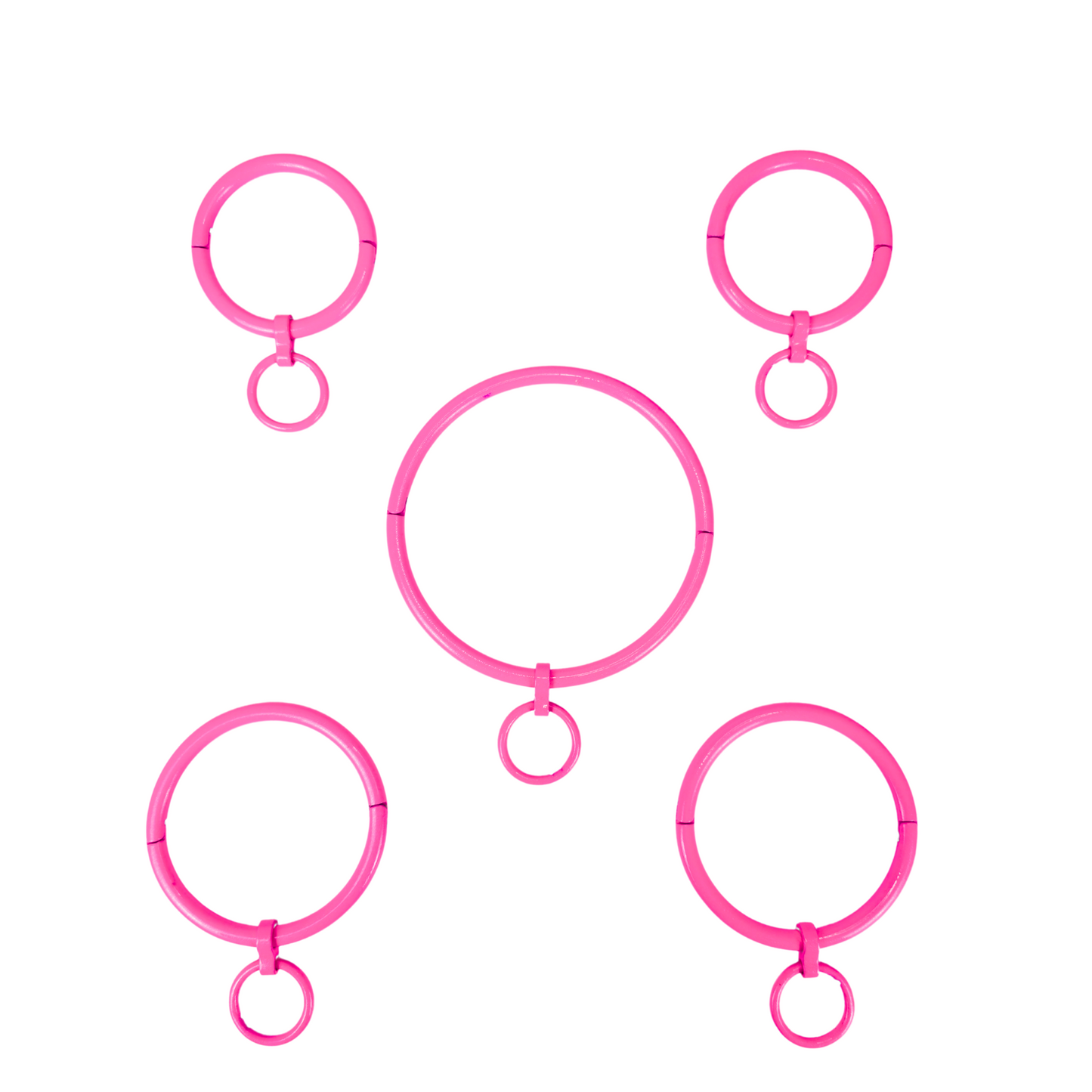 Stainless Steel Collar And Cuff Set