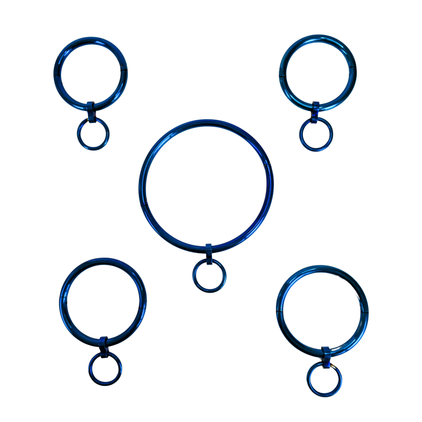 Stainless Steel Collar And Cuff Set