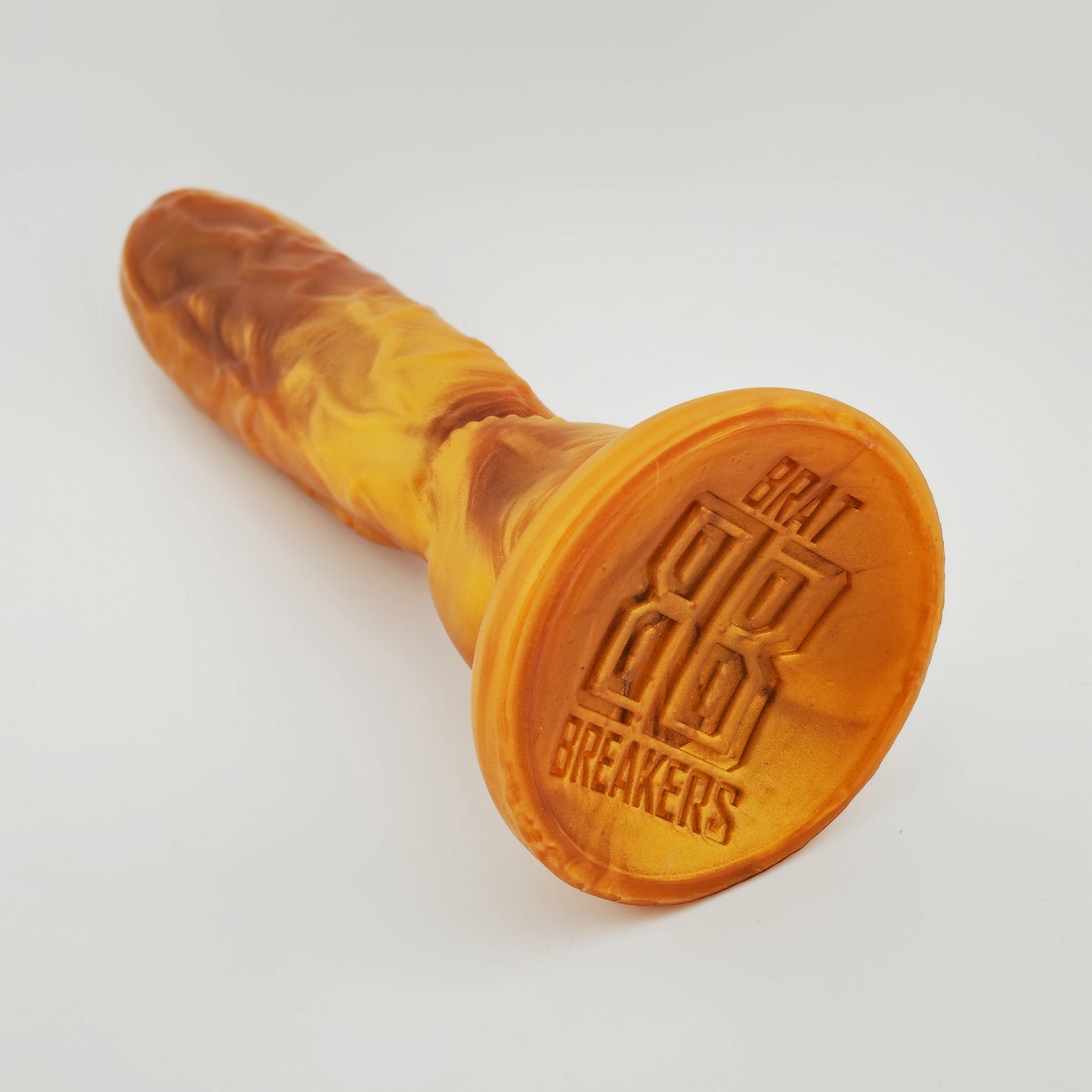 Brat Breakers Armadildo dildo in Bold size. Gold
