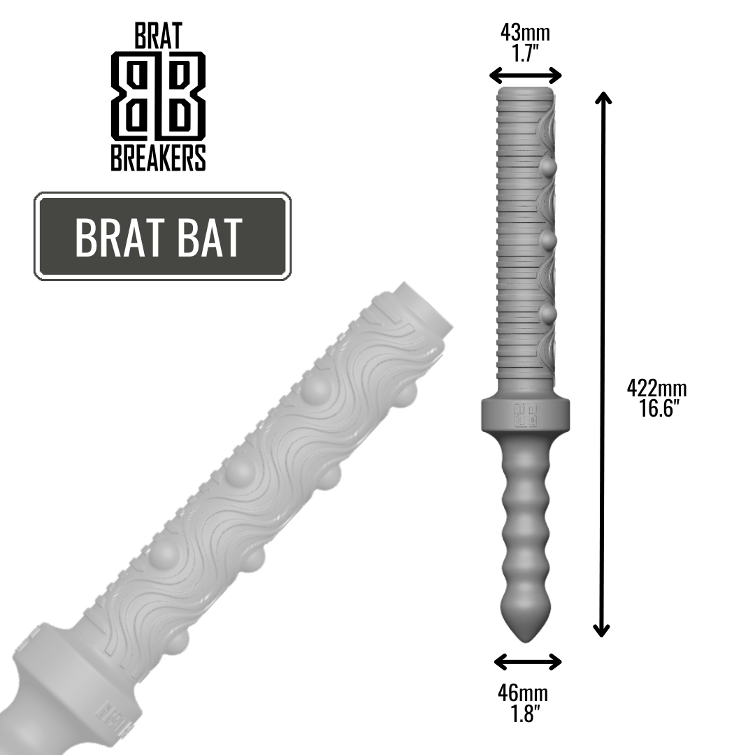 Brat Buster Silicone Sensory Batton- Brat Bat