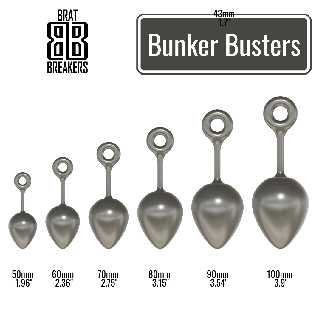 Bunker Buster – 70mm Insertable Egg