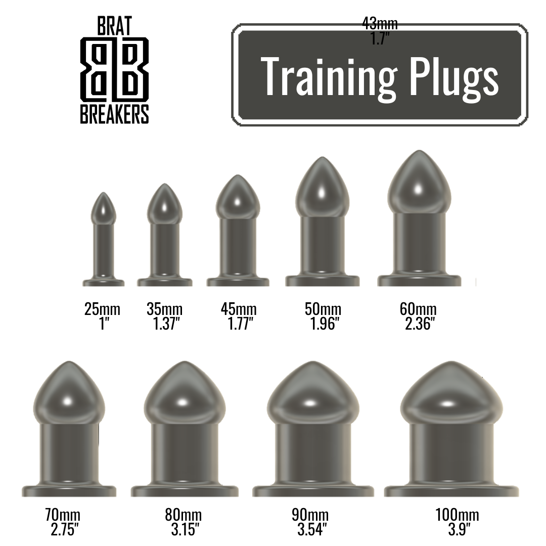 Butt Training Plug - 80mm