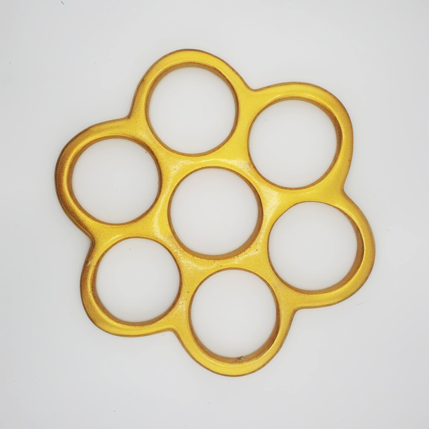 Brat Breakers Shibari Ring Honeycomb Gold