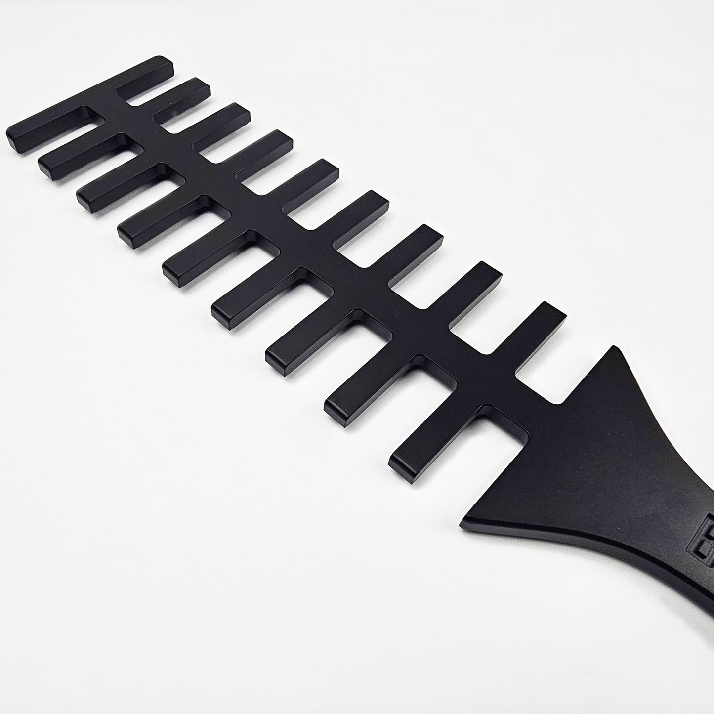 Black Steel Spanking Paddle made by Brat Breakers