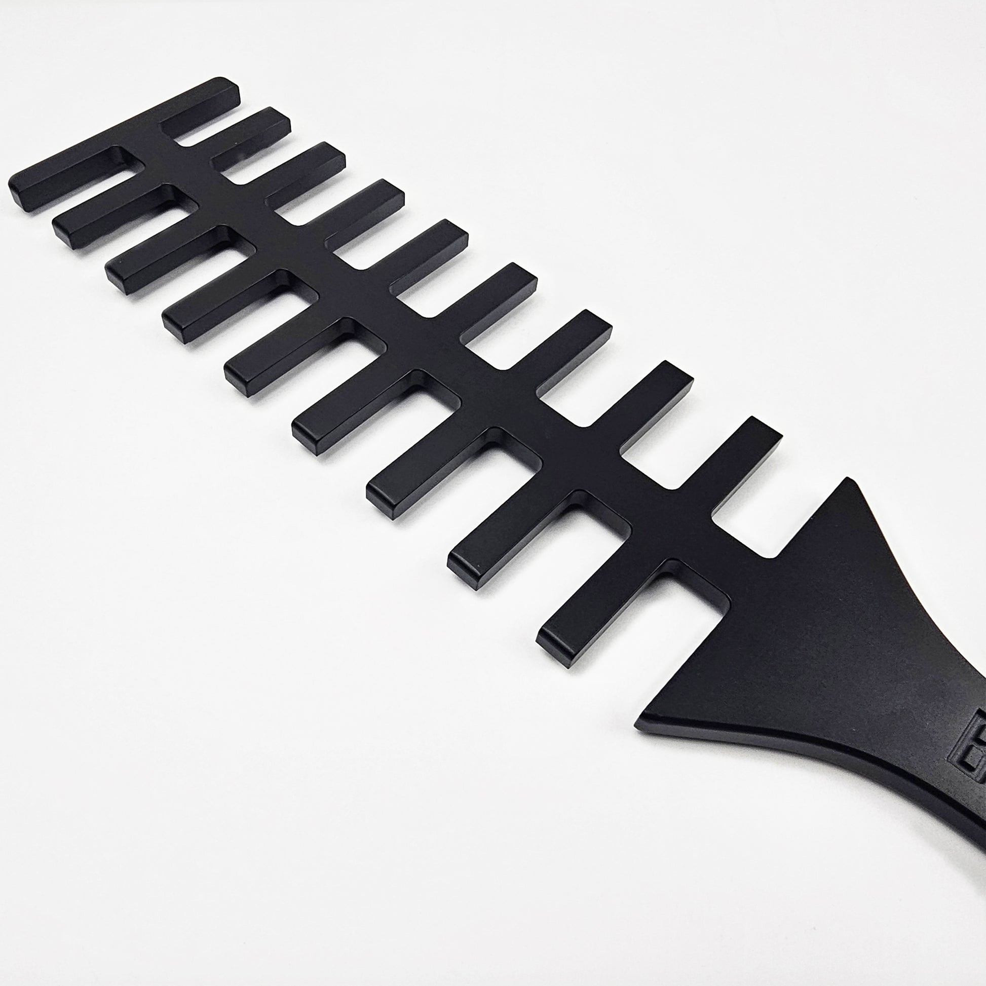 Black Steel Spanking Paddle made by Brat Breakers