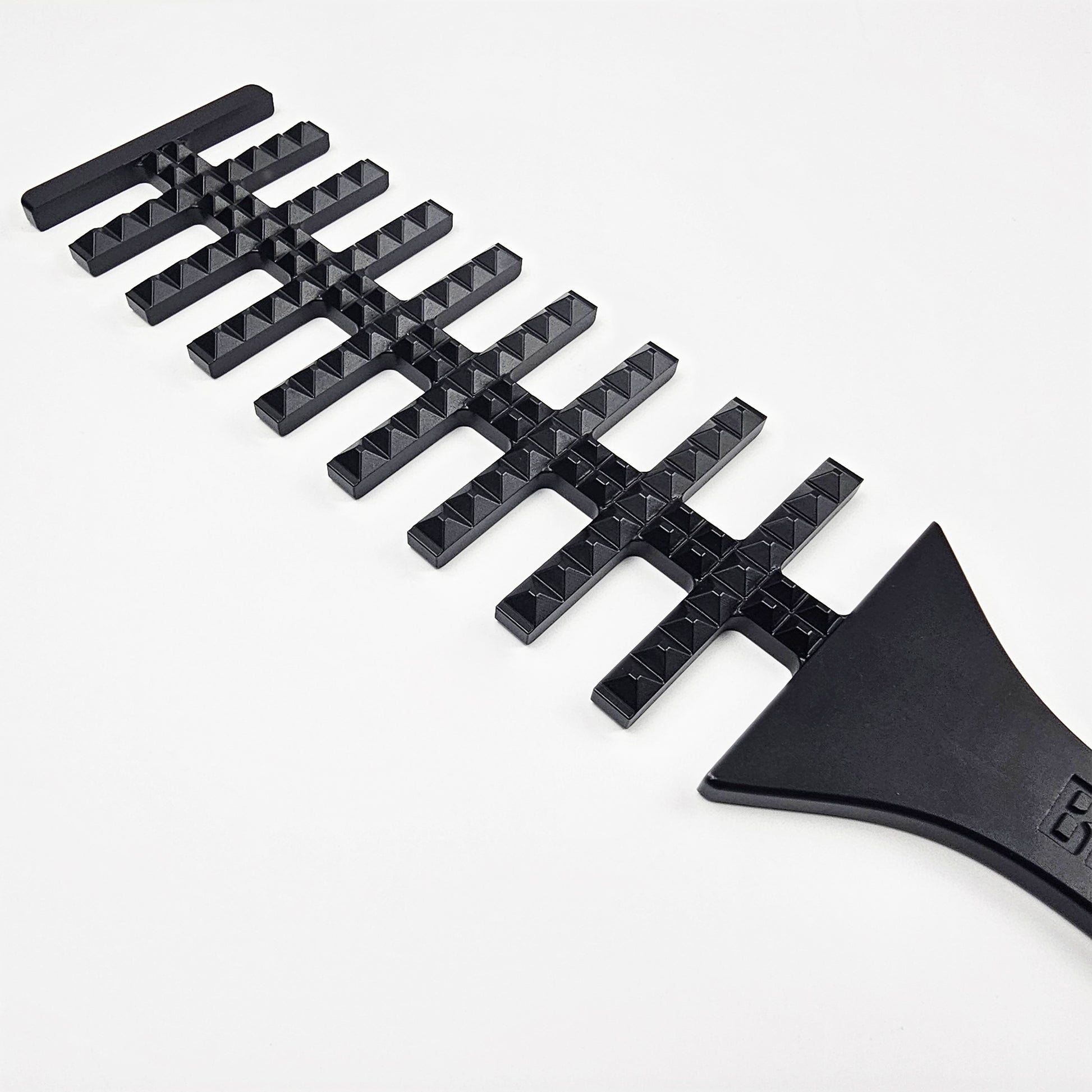 Black Steel Spanking Paddle made by Brat Breakers