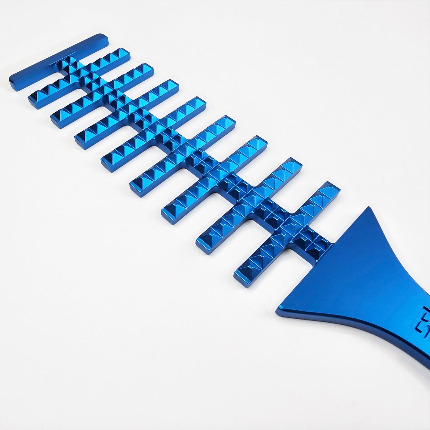 Blue Steel Spanking Paddle made by Brat Breakers