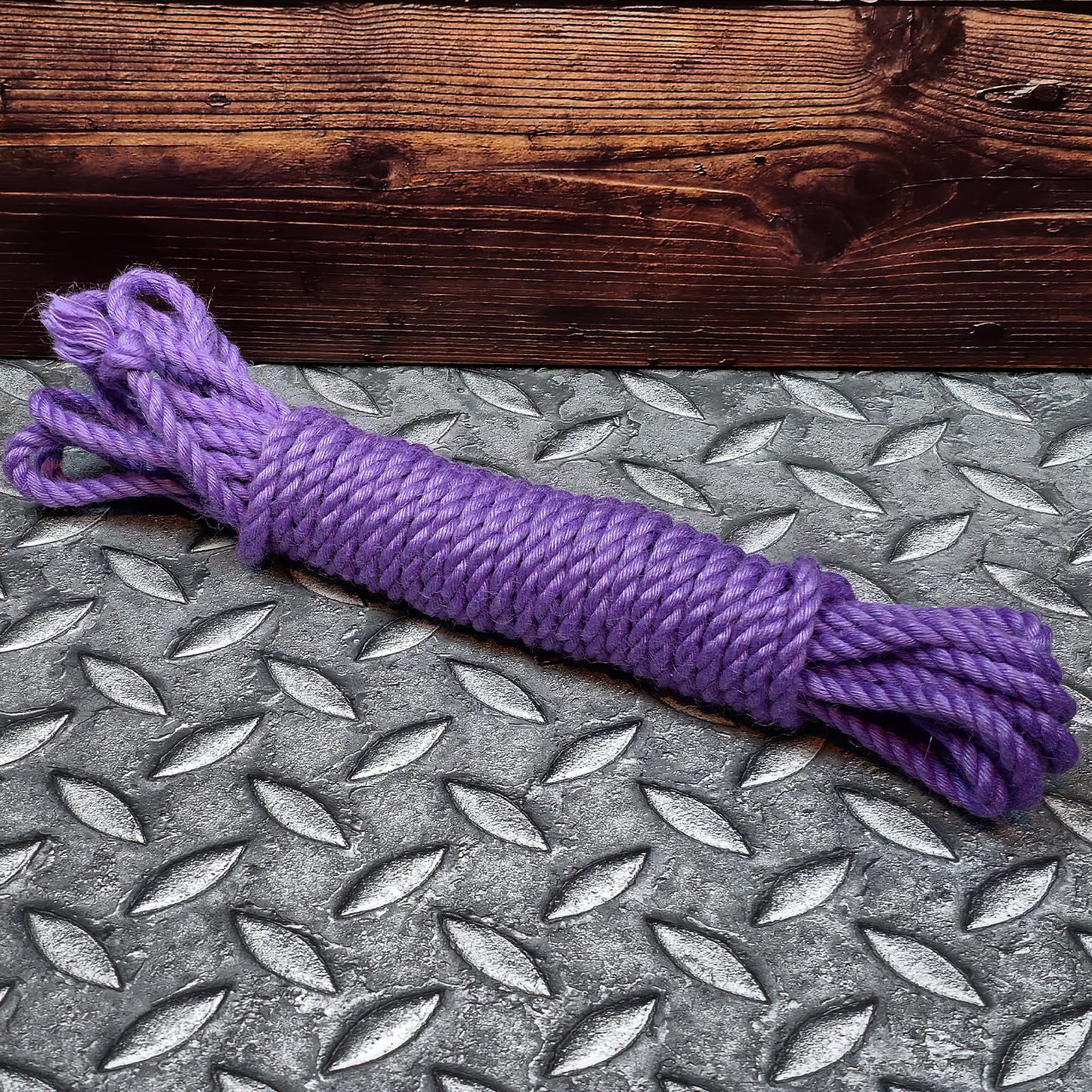 Jute Rope - 6mm Purple (Light)