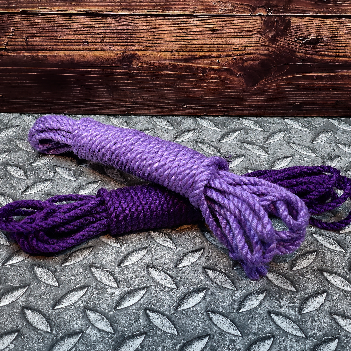 Jute Rope - 6mm Purple (Light)
