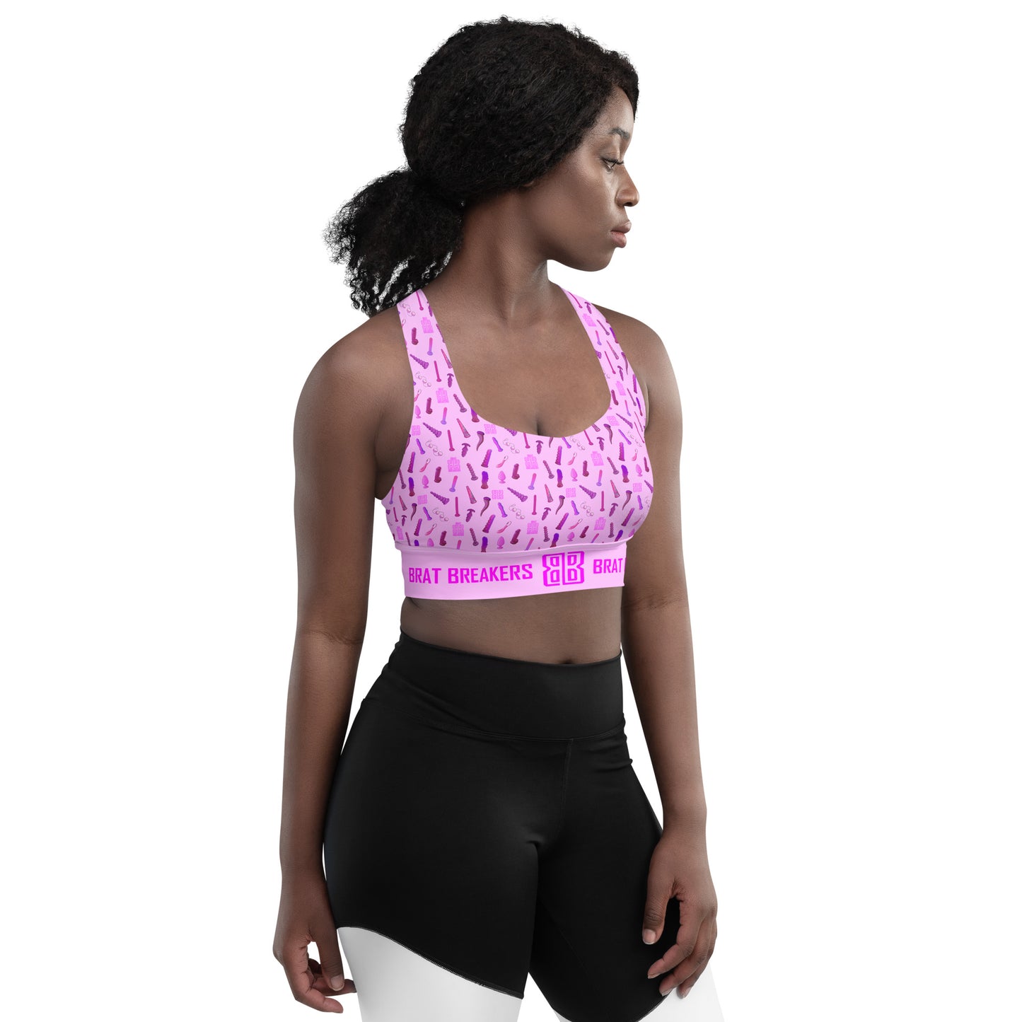 Longline Sports Bra - Toy Lyf