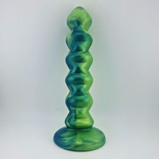 Brat Breakers Bold Bubblez Silicone Sex Toy in Green