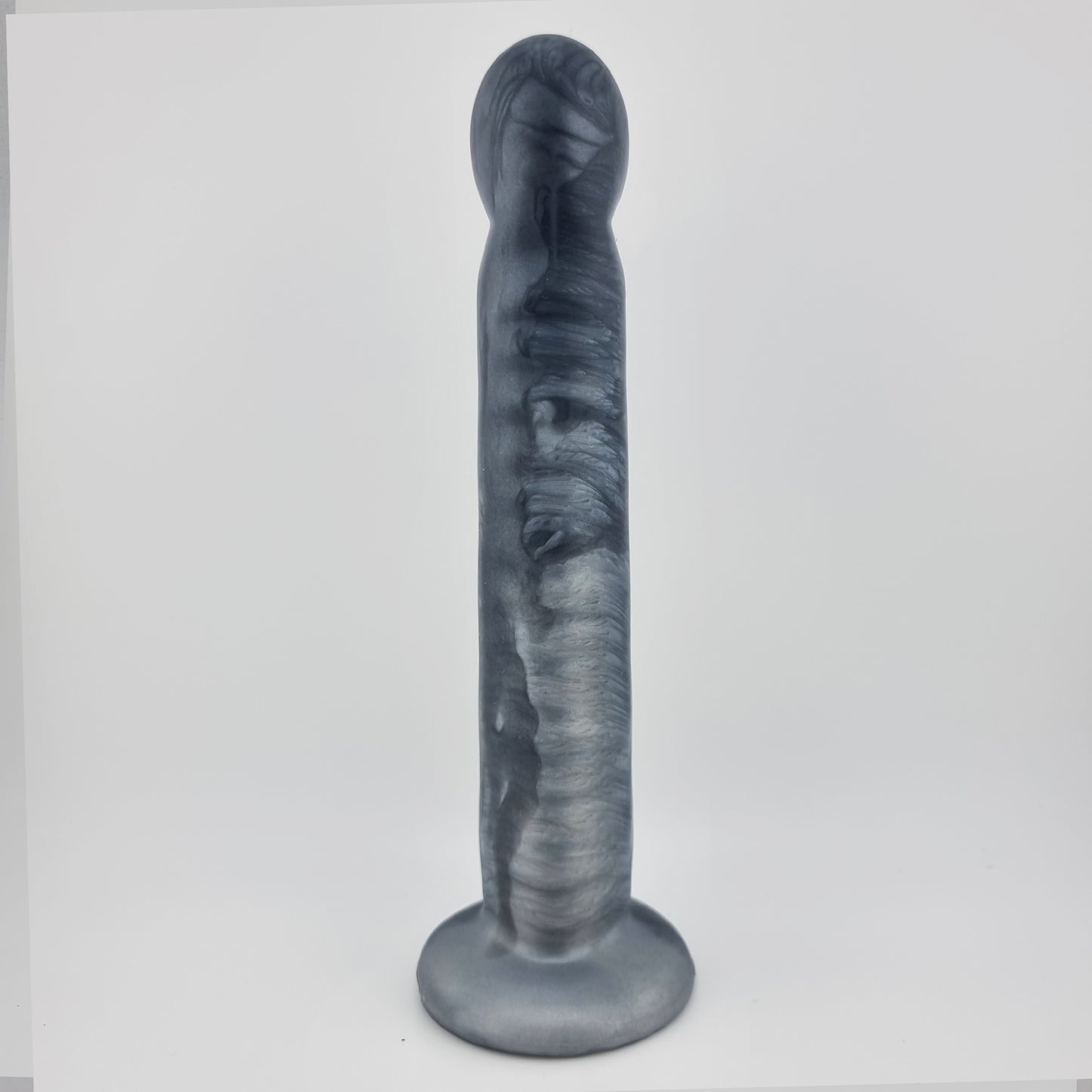 Brat Breakers Jurassic dildo grey and silver
