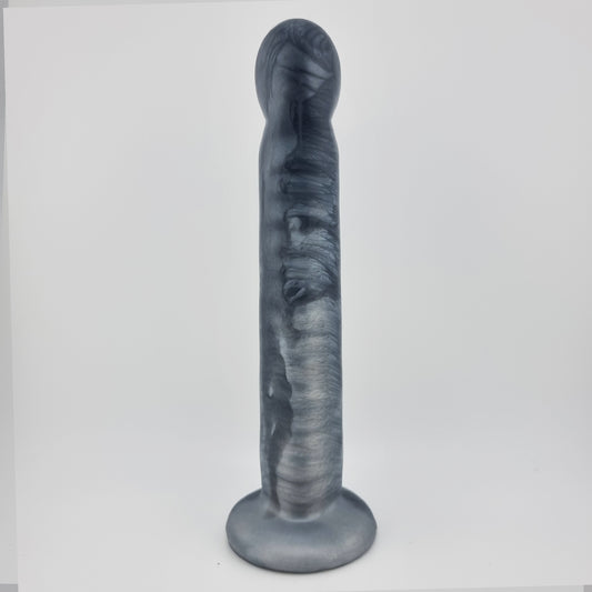 Brat Breakers Jurassic dildo grey and silver