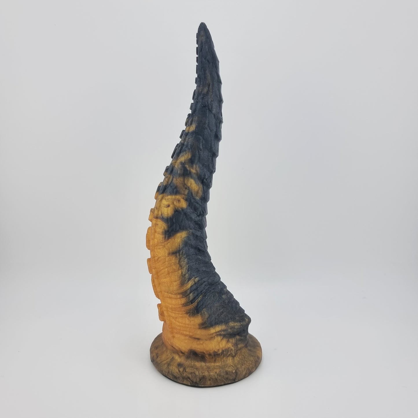 Brat Breakers Basic Kraken Silicone Sex Toy Black and Gold