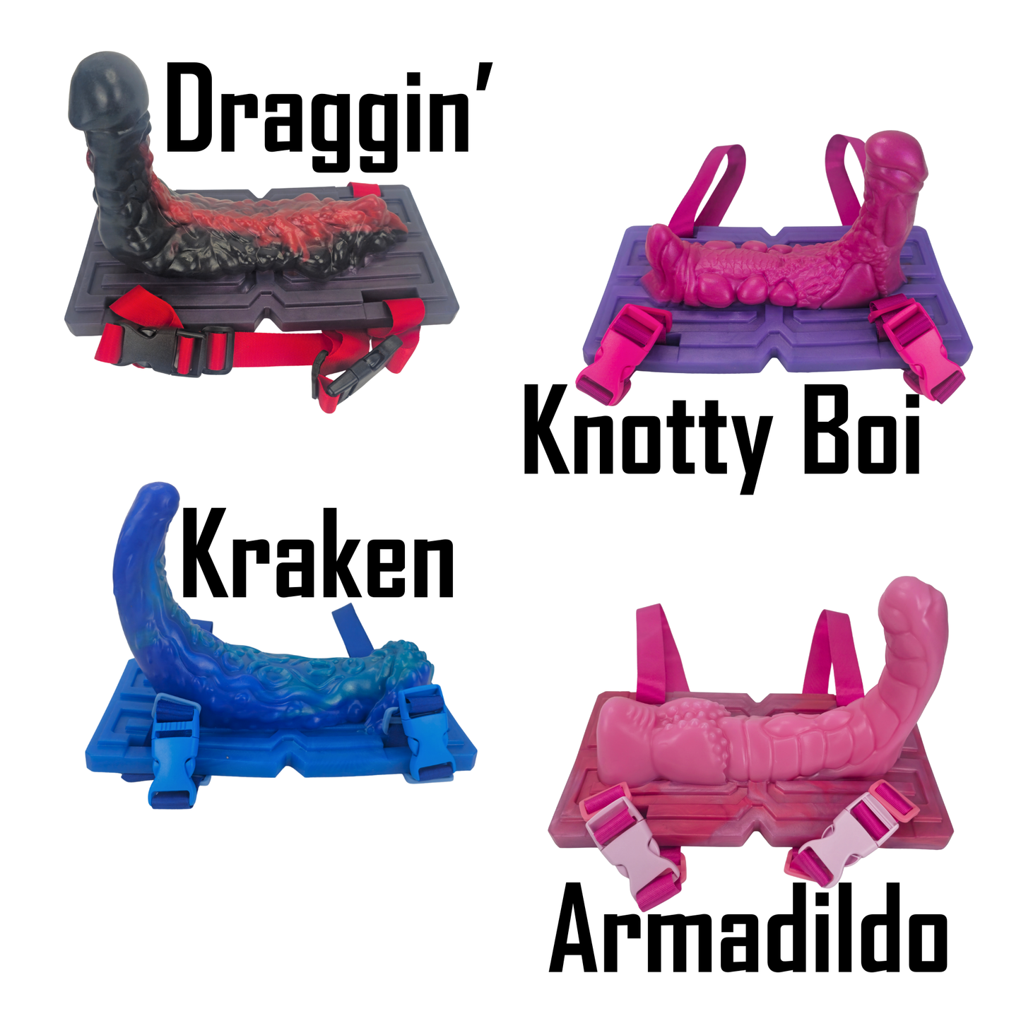 Brat Bucker - Armadildo Silicone 2-Way Grinder