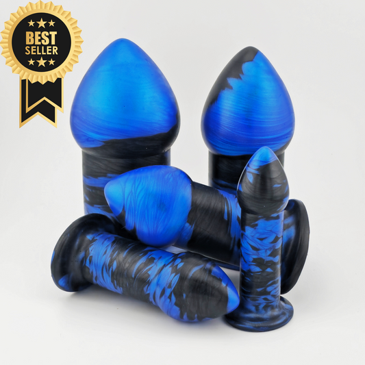 Brat Breakers Butt Training Set in LBlack and Blue