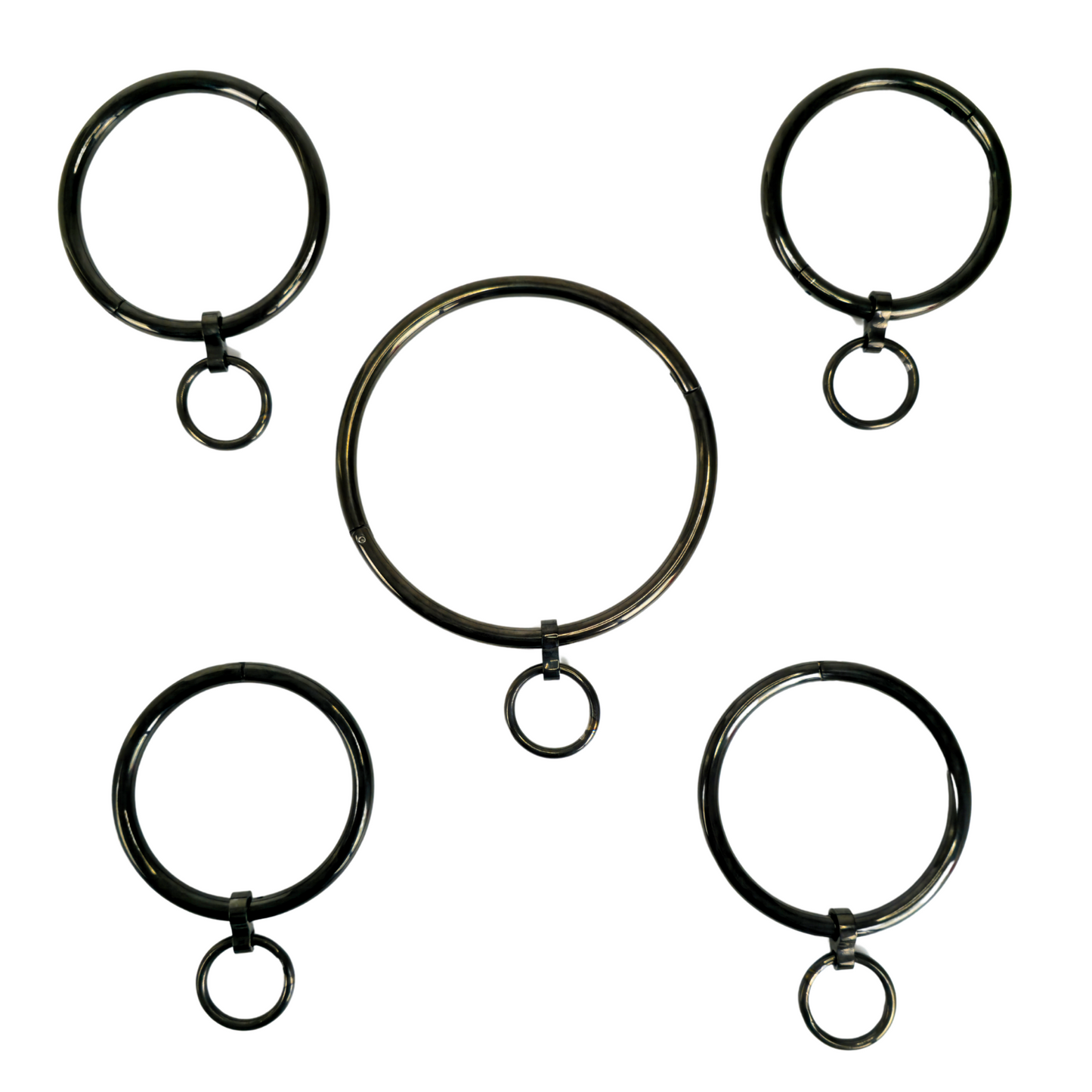 Stainless Steel Collar And Cuff Set