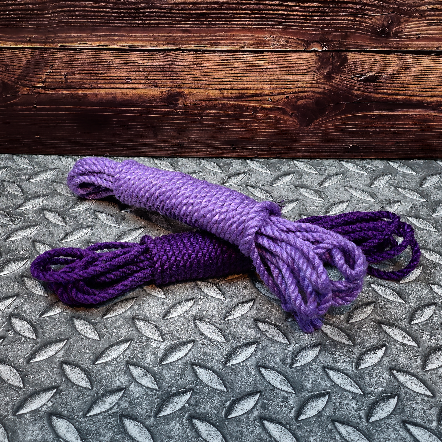 Brat Breakers Shibari Rope In two shades of purple