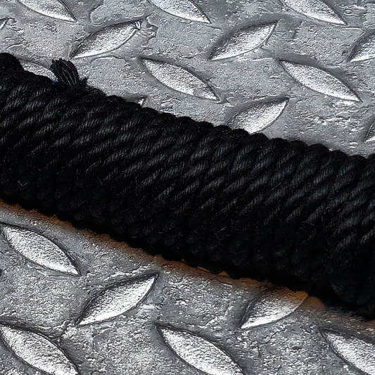 Brat Breakers Shibari Rope In Black Close up