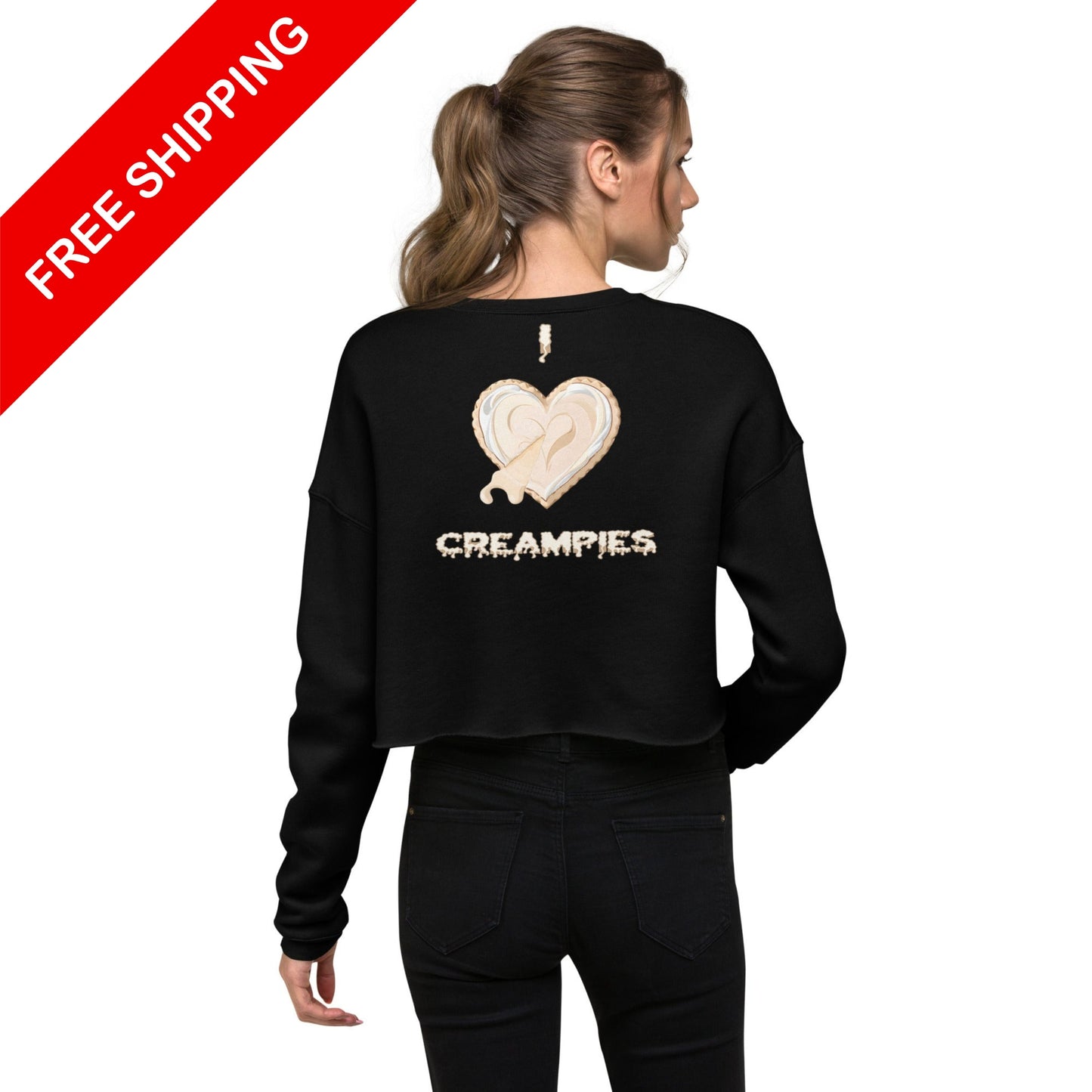 Crop Sweatshirt - Creampie