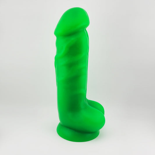 Brat Breakers Daaaddy Silicone sex toy in behemoth size. Green