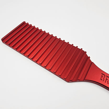 Red Steel Spanking Paddle made by Brat Breakers