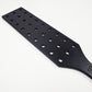 Black Steel Spanking Paddle with holes made by Brat Breakers
