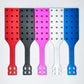 Collection of Spanking Paddles made by Brat Breakers in five different colours