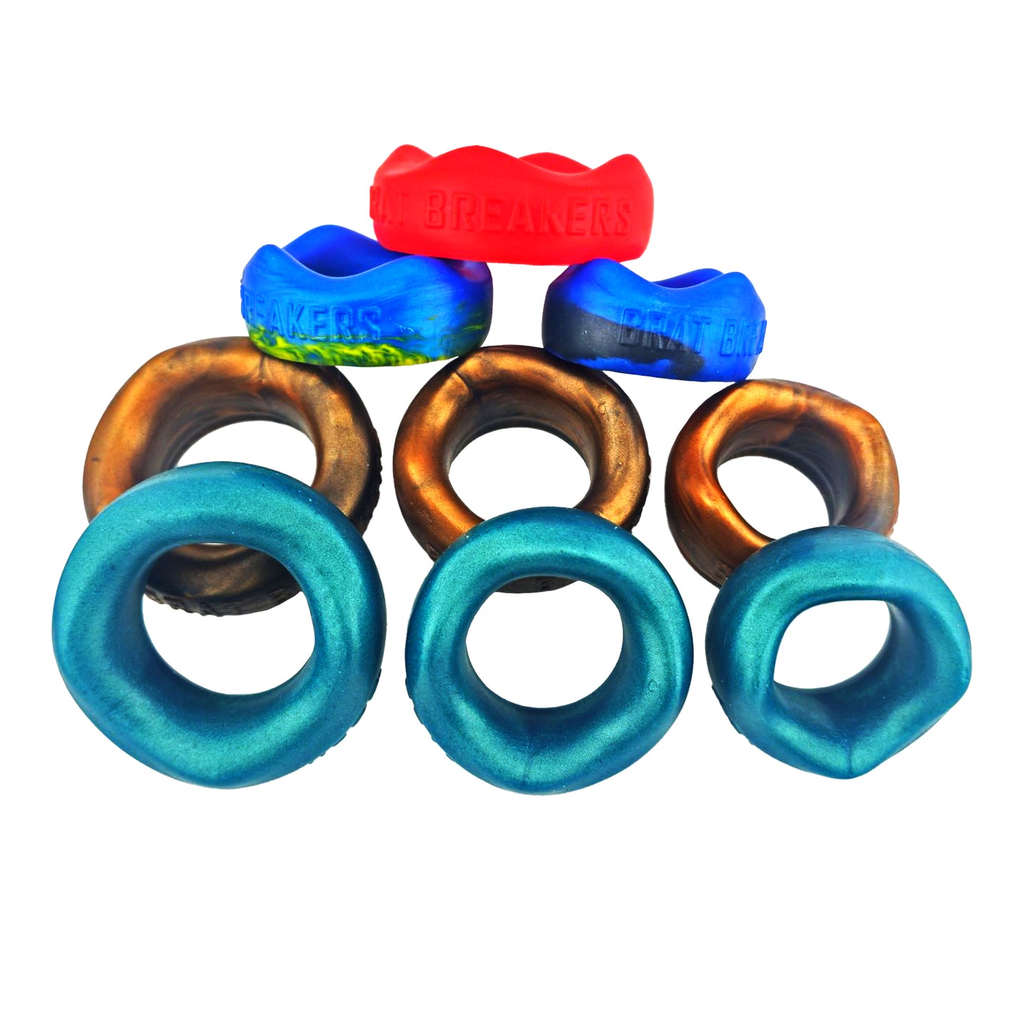 Magnum Grip Cock Rings  - 3pc Set