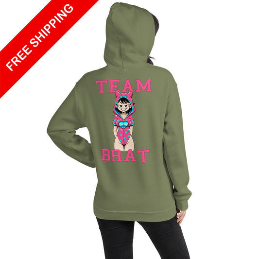 Unisex Hoodie - Team Brat