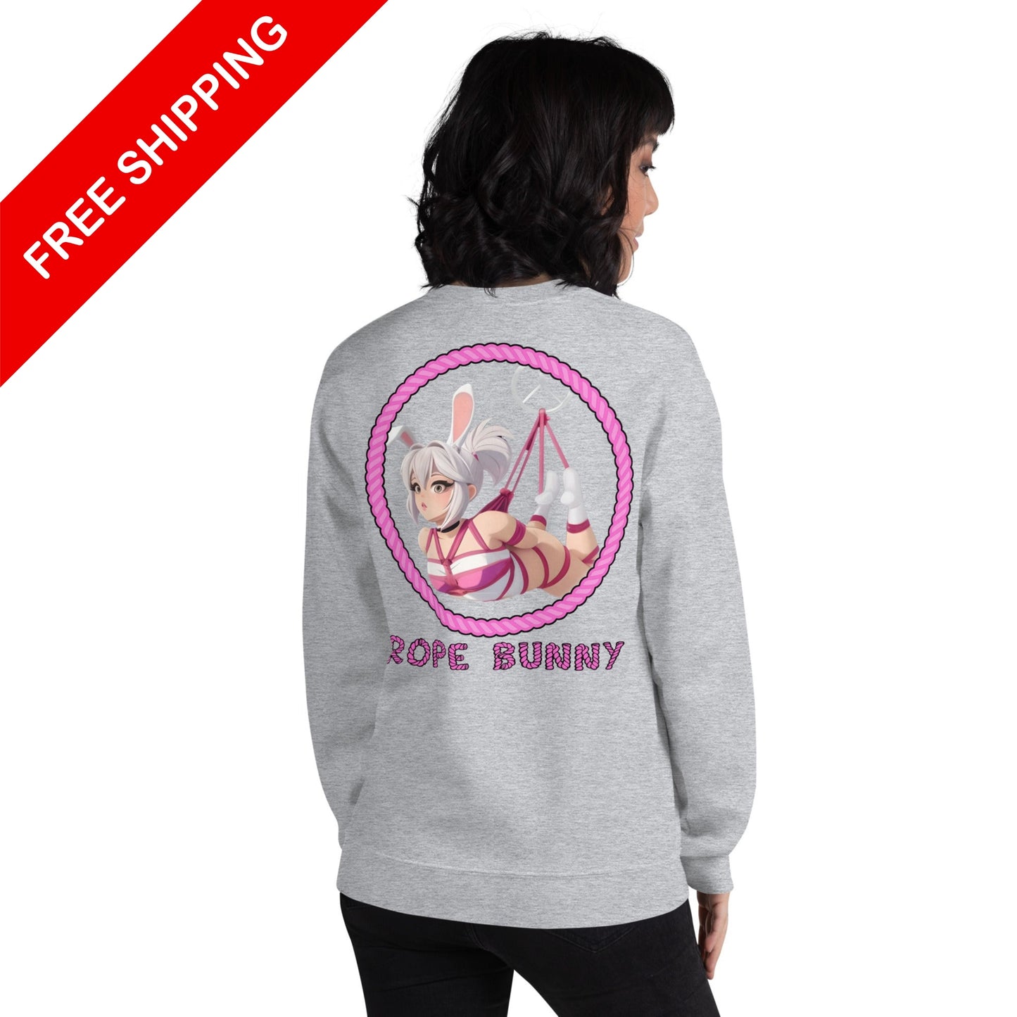 Unisex Sweatshirt - Rope Bunny