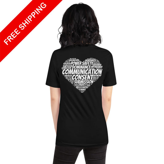 Unisex T-Shirt - BDSM Heart