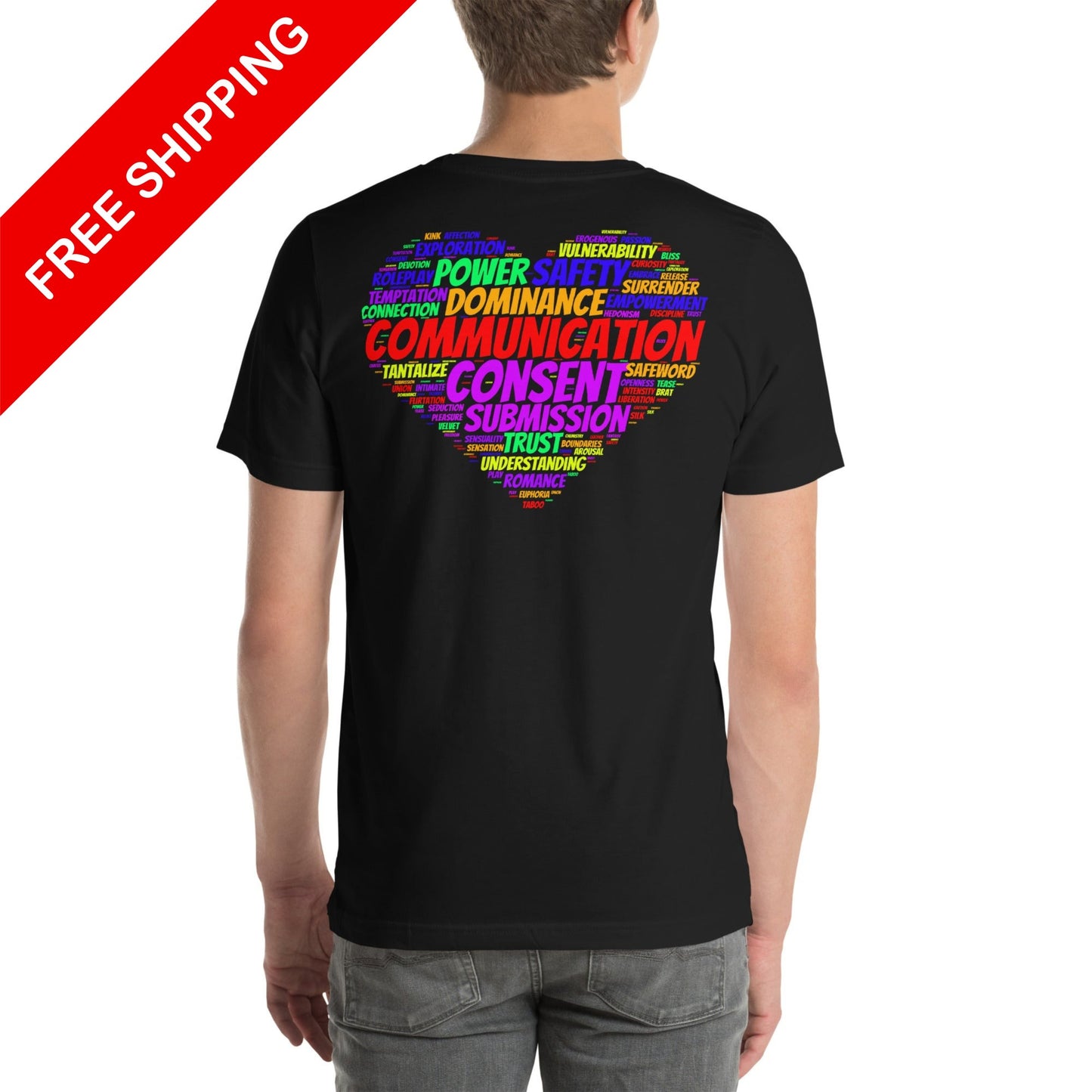 Unisex T-Shirt - BDSM Heart (Pride Edition)