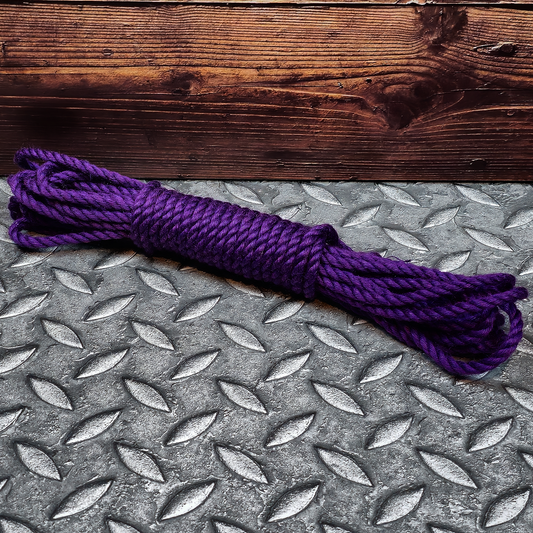 Brat Breakers Shibari Rope In Dark Purple