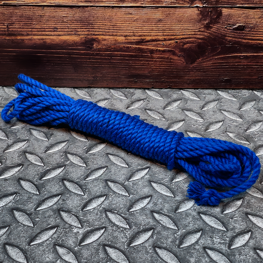 Brat Breakers Shibari Rope In Medium Blue