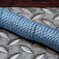 Jute Rope - 6mm Blue (Light)