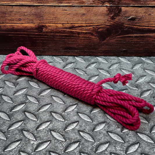 Brat Breakers Shibari Rope In Dark Pink
