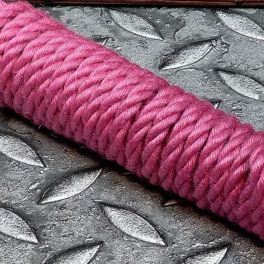 Brat Breakers Shibari Rope In Medium Pink Close Up