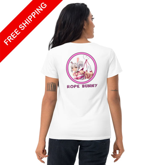 Women's Short Sleeve T-Shirt - Rope Bunny