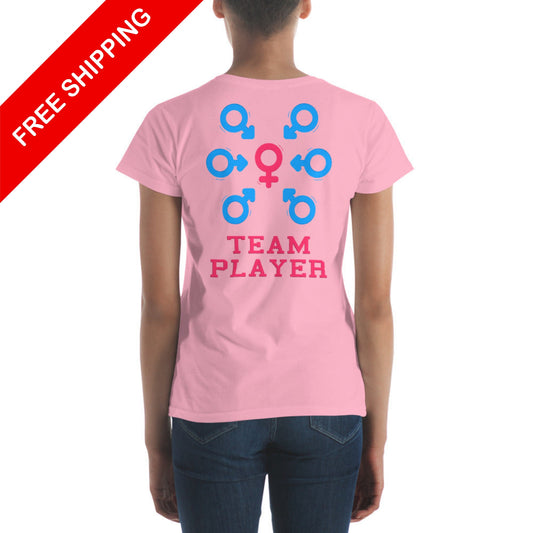 Women's Short Sleeve T-Shirt - Team Player