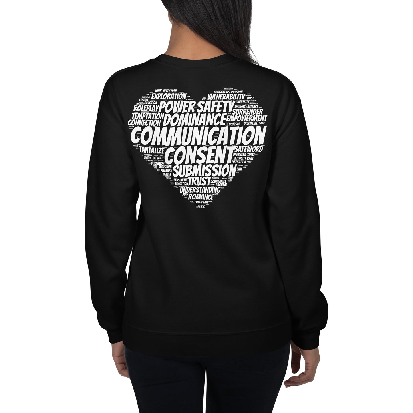 Unisex Sweatshirt - BDSM Heart