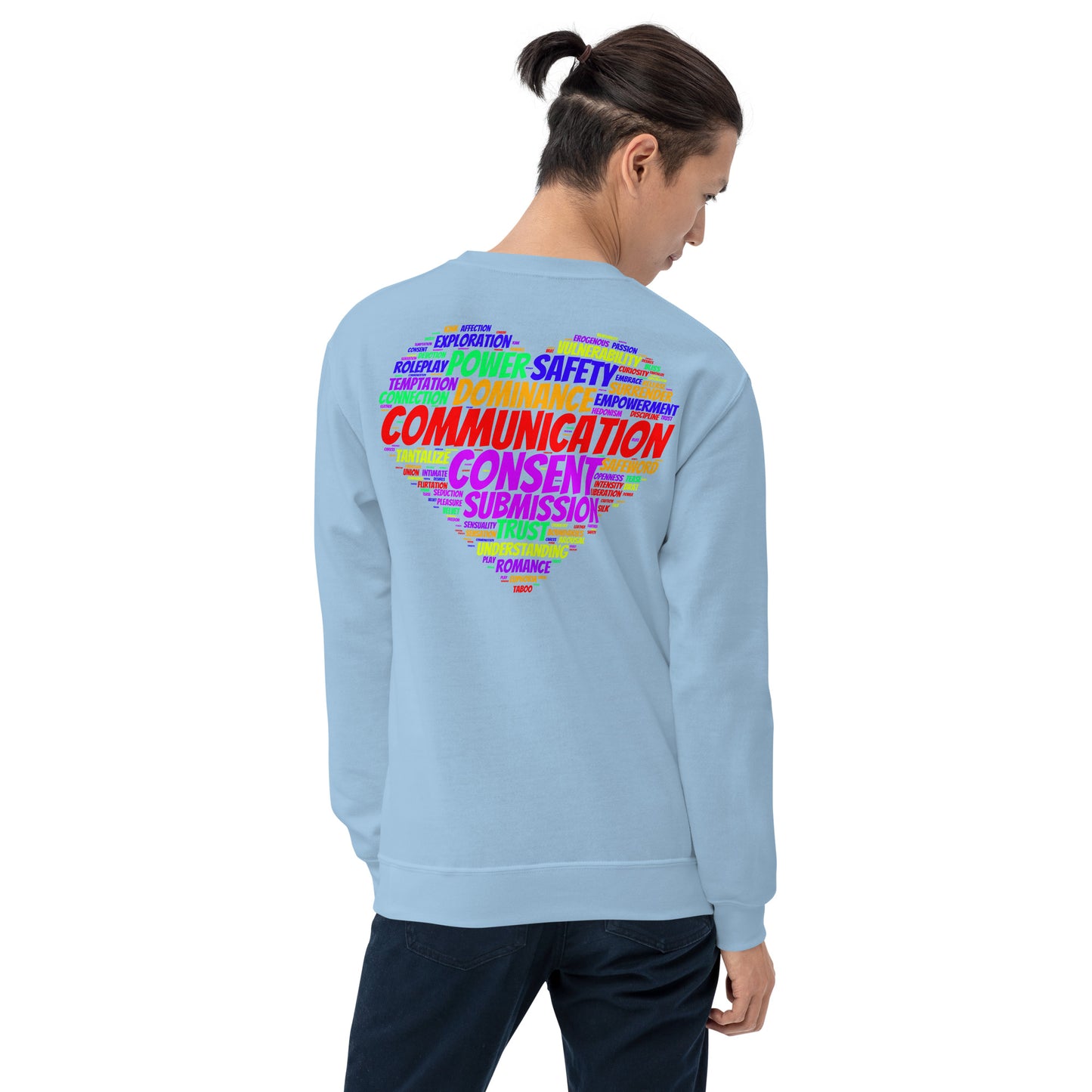 Unisex Sweatshirt - BDSM Heart (Pride Edition)