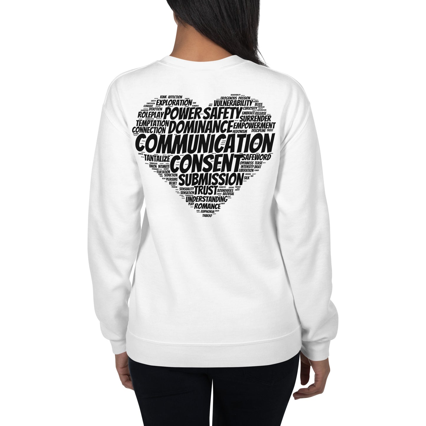 Unisex Sweatshirt - BDSM Heart