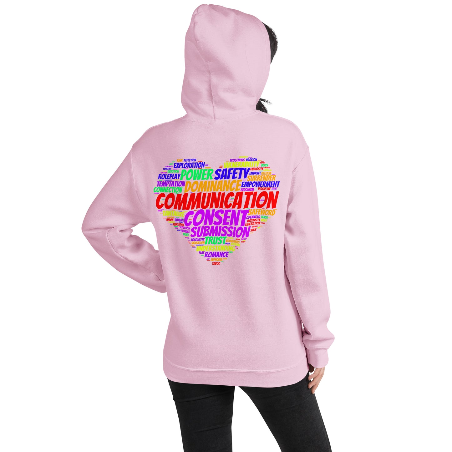 Unisex Hoodie  - BDSM Heart (Pride Edition)